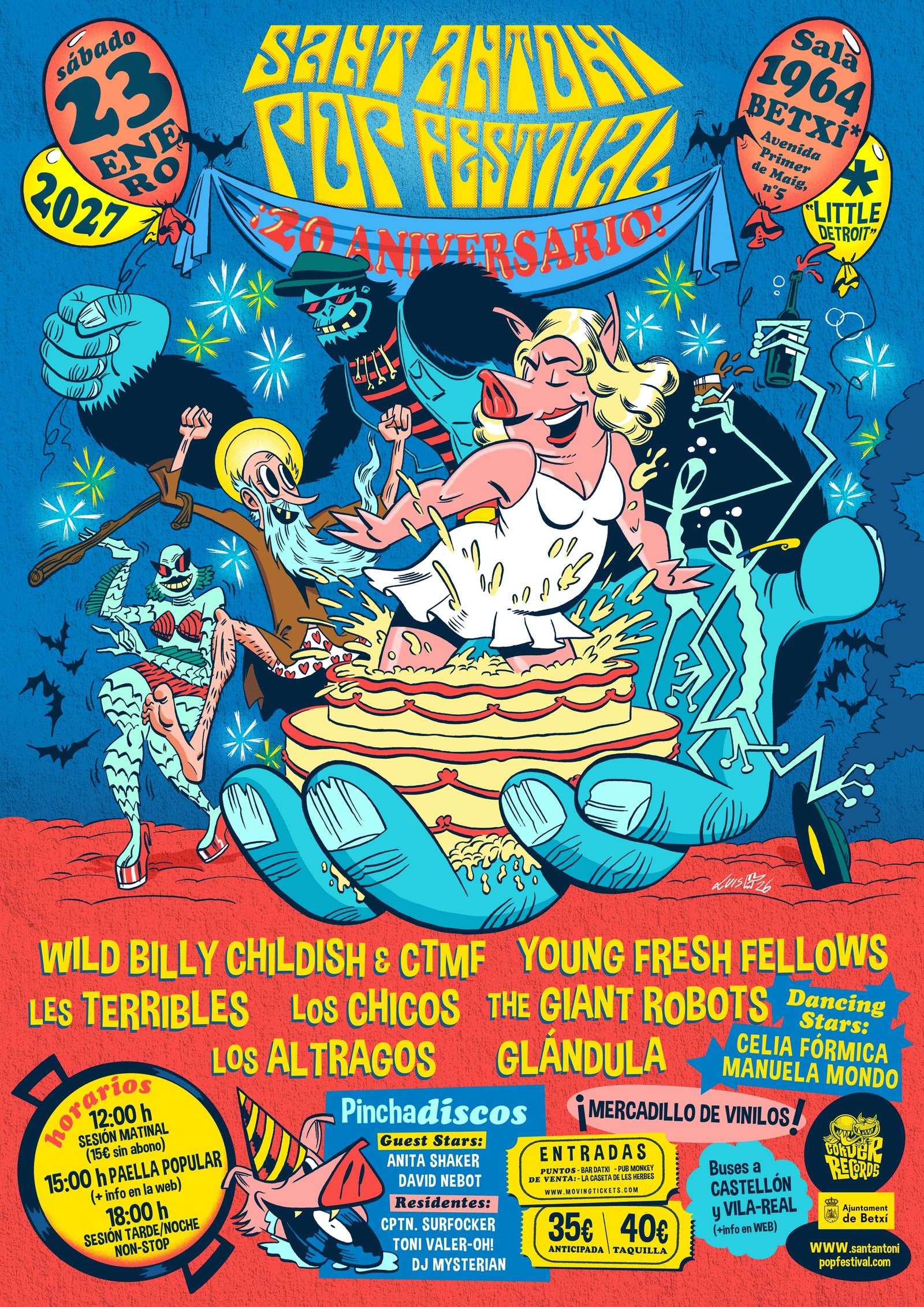 Sant Antoni Pop Festival 2027 - Cartell Oficial HD